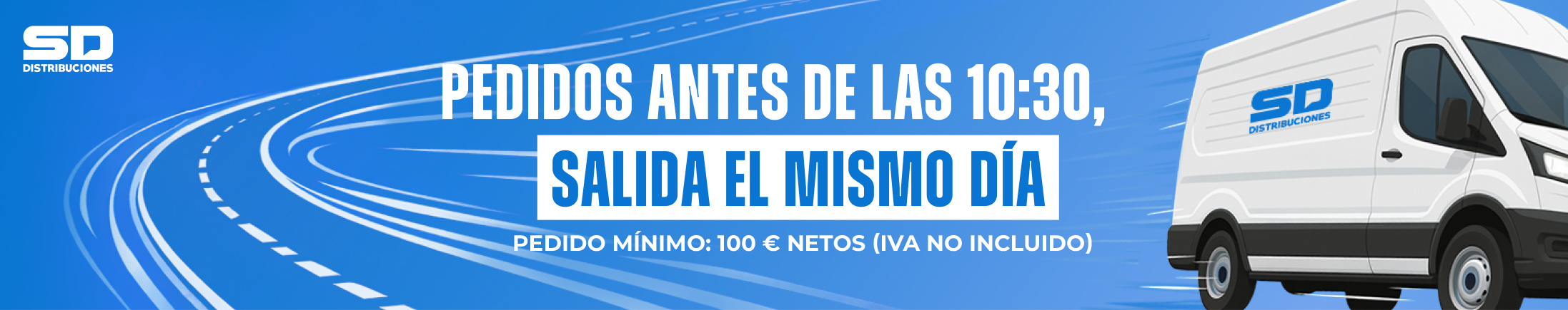 Pedidos antes de las 10, salidas el mismo día