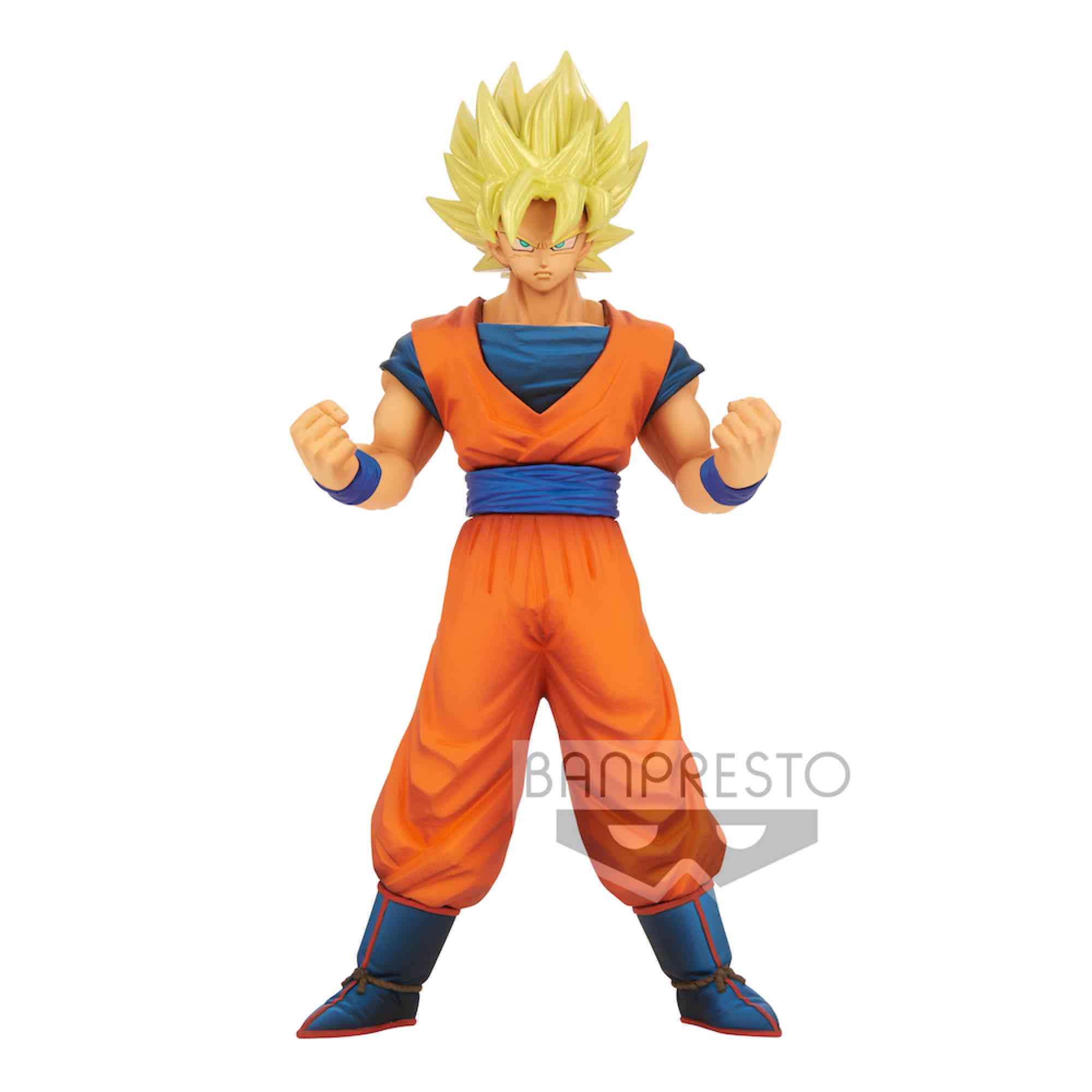 Banpresto - Estatueta DBZ - Son Goku Super Saiyajin Super Master Stars  Piece Diorama 20 cm - 3296580262298